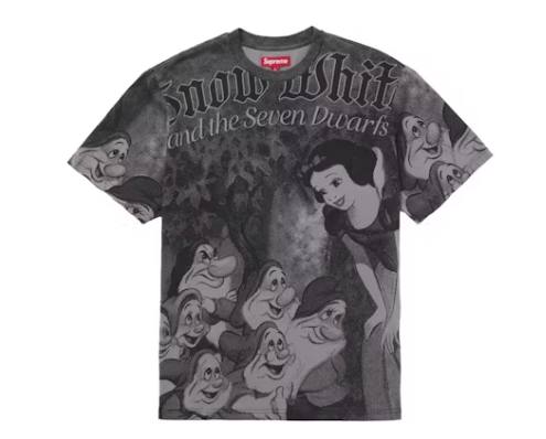 Supreme Snow White S/S Top Grey