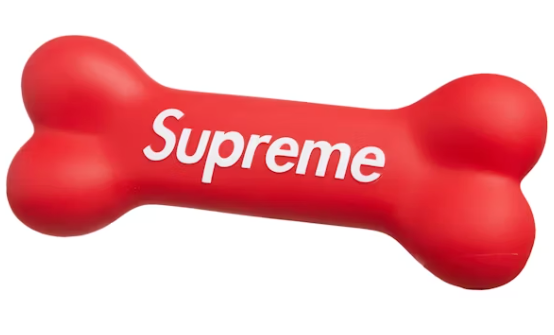 Supreme Dog Bone Red