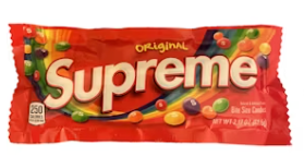 Supreme Original Skittles (Not Fit For Human Consumption) Red