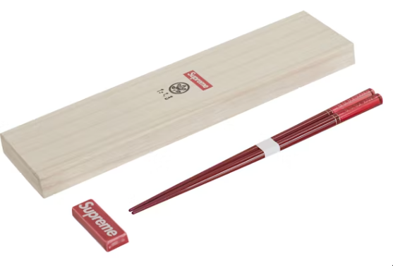 Supreme Chopstick Set Red