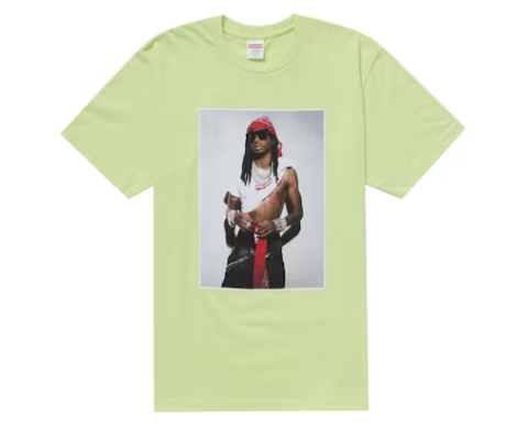 Supreme Playboi Carti Tee Pale Green