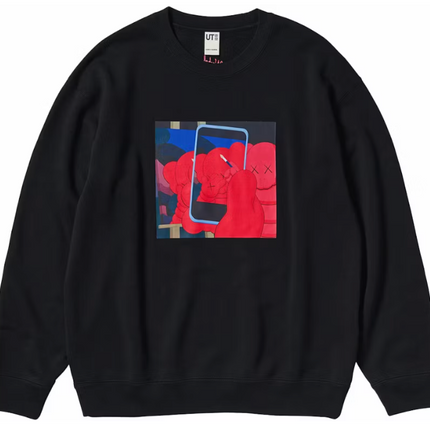 KAWS x Uniqlo Warhol Graphic 476119 Sweatshirt Black
