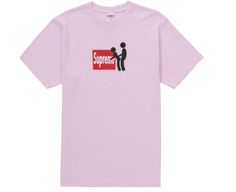 Supreme Stick Tee Pink