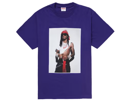 Supreme Playboi Carti Tee Purple