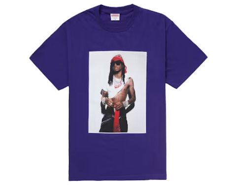 Supreme Playboi Carti Tee Purple