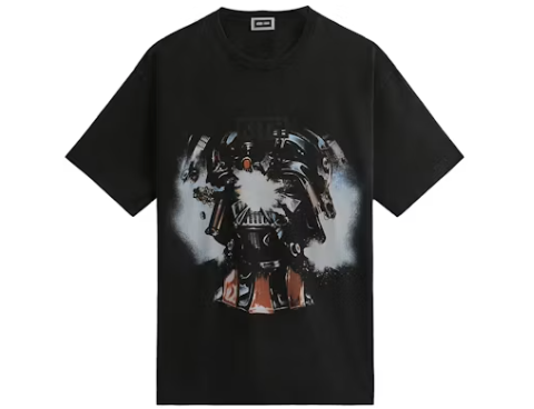 Kith x STAR WARS Exploding Darth Vader Vintage Tee Black PH