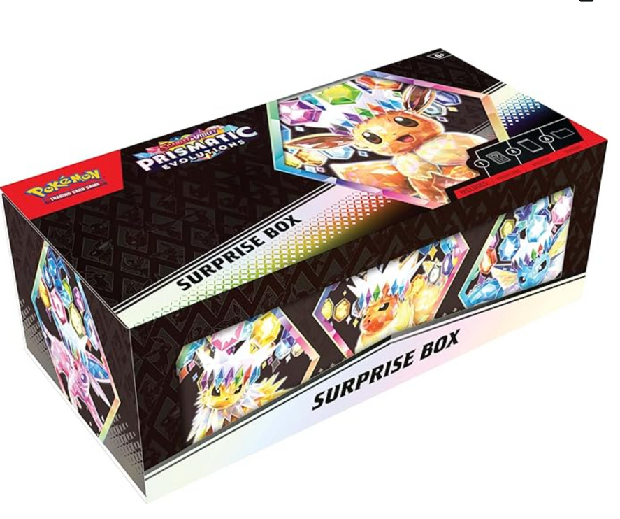 Pokemon TCG Scarlet & Violet 8.5 Prismatic Evolutions Surprise Box