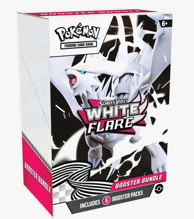 Pokemon White Flare Booster Bundle - SV: White Flare (WHT)