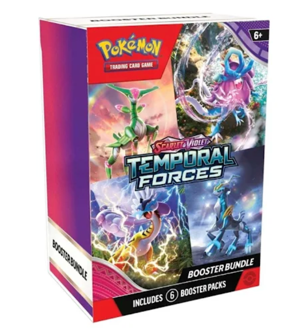 Pokemon SV5 Temporal Forces Booster Bundle
