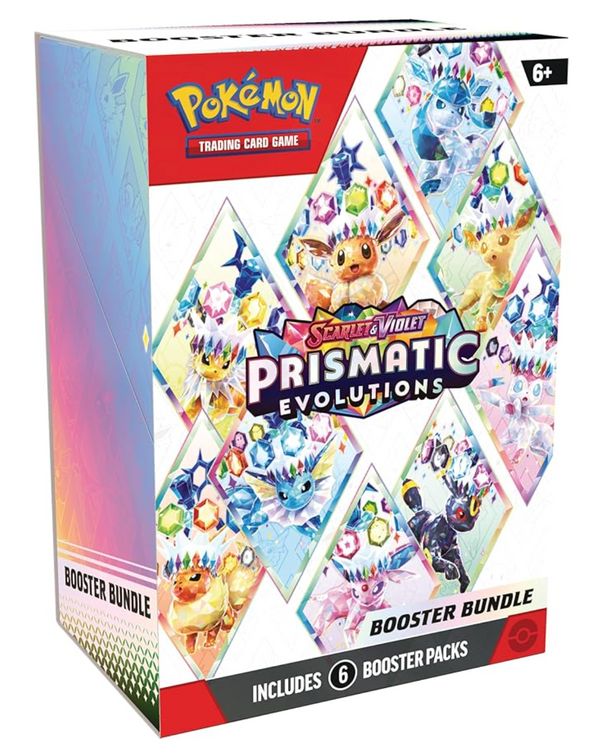 Pokemon TCG: Scarlet & Violet - Prismatic Evolutions Booster Bundle