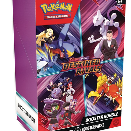 Pokemon TCG: Scarlet & Violet - Destined Rivals Booster Bundle - 6 Packs