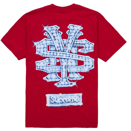 Supreme Snowman Tee Red