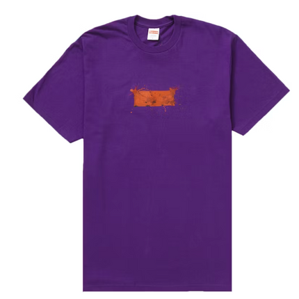 Supreme Ralph Steadman Box Logo Tee Purple