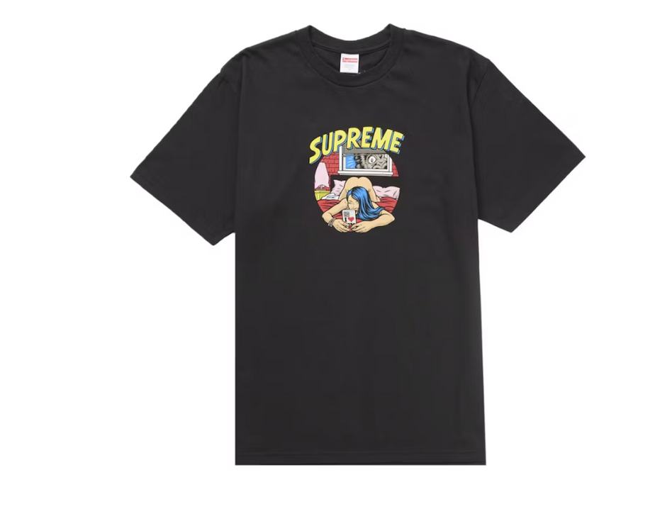 Supreme Bedroom Tee (SS25) Black