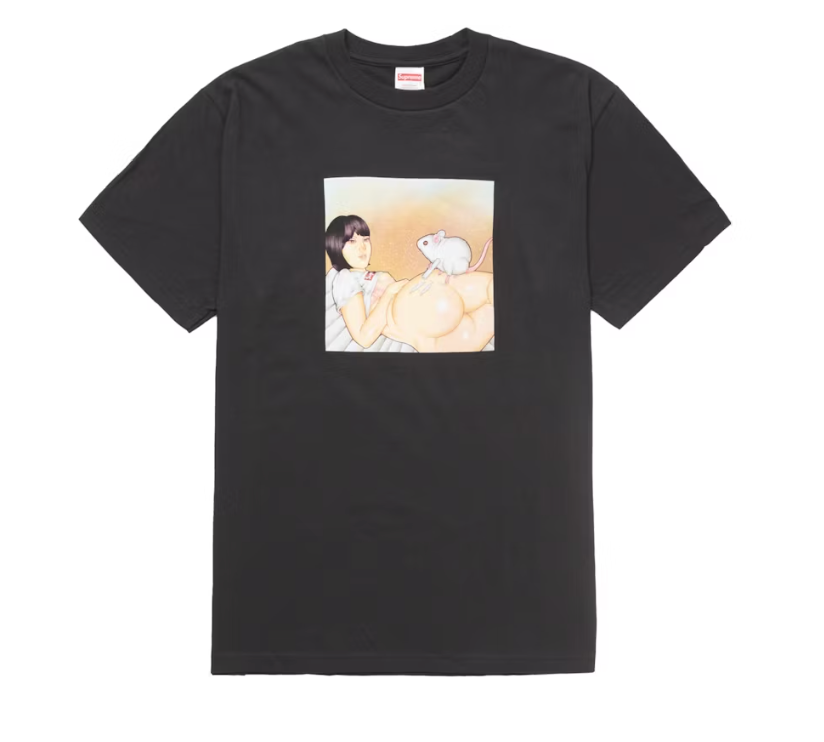 Supreme Mouse Tee (SS25) Black