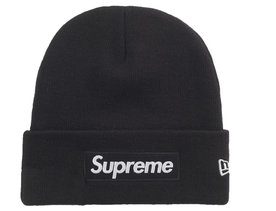 Supreme New Era Box Logo Beanie (FW25) Black